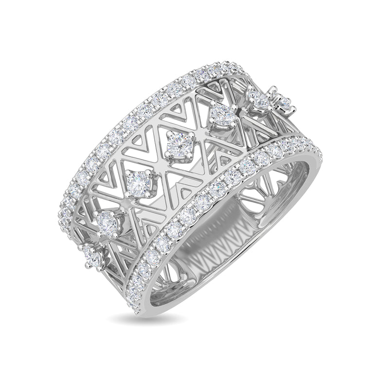Diamond Band Ring 01 – Champalal Jeweller